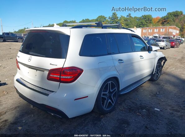4JGDF7DE0JB099368 2018 MERCEDES-BENZ GLS 550 White Tył prawy