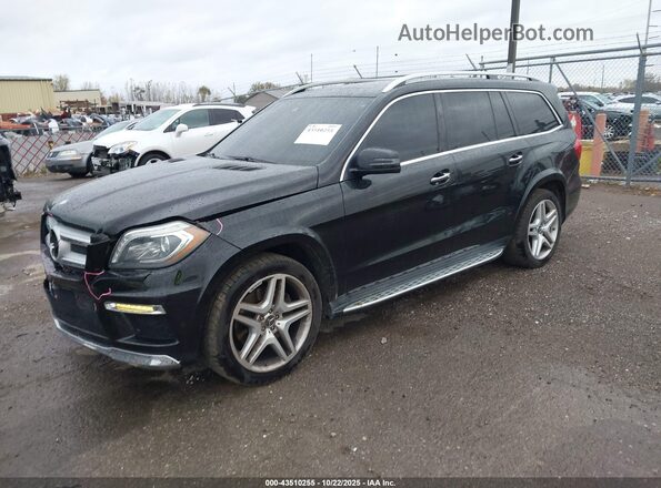 4JGDF7DE2GA699419 2016 MERCEDES-BENZ GL 550 Black Front left