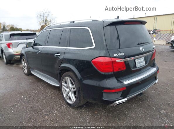 4JGDF7DE2GA699419 2016 MERCEDES-BENZ GL 550 Black Rear left