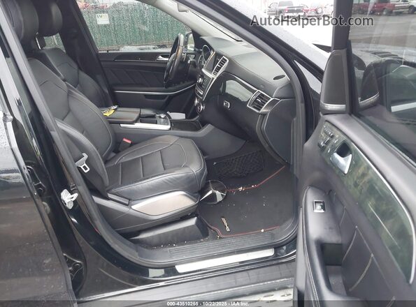 4JGDF7DE2GA699419 2016 MERCEDES-BENZ GL 550 Black Front interior view