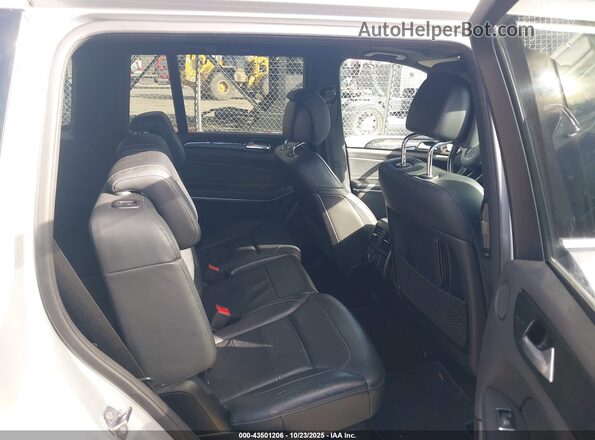 4JGDF7DE2KB186805 2019 MERCEDES-BENZ GLS 550 Silver VIN sticker view