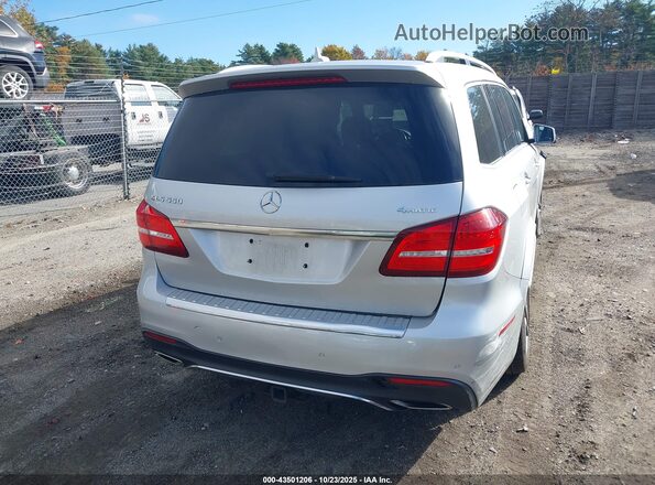 4JGDF7DE2KB186805 2019 MERCEDES-BENZ GLS 550 Silver 