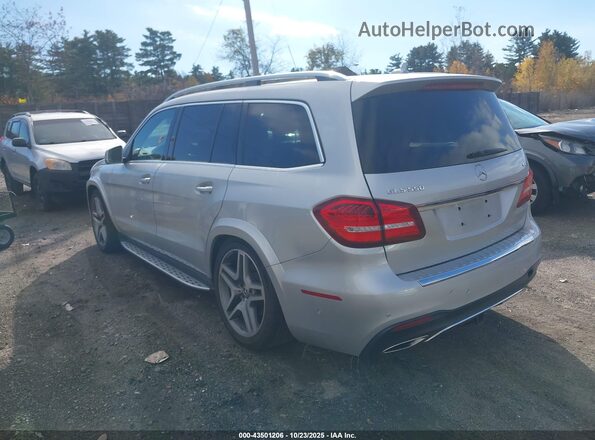 4JGDF7DE2KB186805 2019 MERCEDES-BENZ GLS 550 Silver 360 interior view