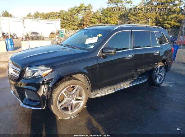 4JGDF7DE5HA824902 2017 MERCEDES-BENZ GLS 550 Black Front left