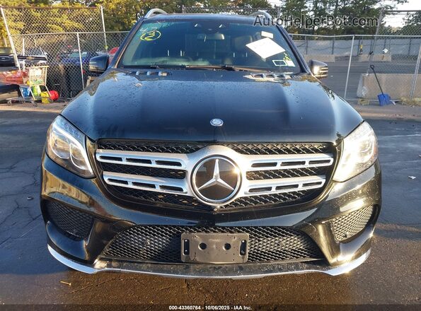 4JGDF7DE5HA824902 2017 MERCEDES-BENZ GLS 550 Black Instrument cluster view