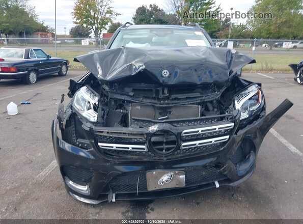 4JGDF7DE6JB089170 2018 MERCEDES-BENZ GLS 550 Black Widok z przodu