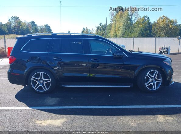 4JGDF7DE9JB120220 2018 MERCEDES-BENZ GLS 550 Black Rear interior view