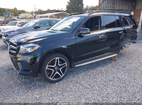 4JGDF7DEXJB139763 2018 MERCEDES-BENZ GLS 550 Black Vista tres cuartos delantera izquierda