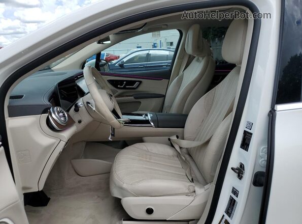 4JGDM2DB5PA014862 2023 MERCEDES-BENZ EQS White წინა სალონის ხედი