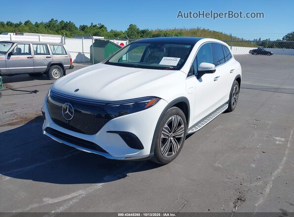 4JGDM2DB9PA026772 2023 MERCEDES-BENZ EQS 450+ SUV Белый Передняя левая четверть