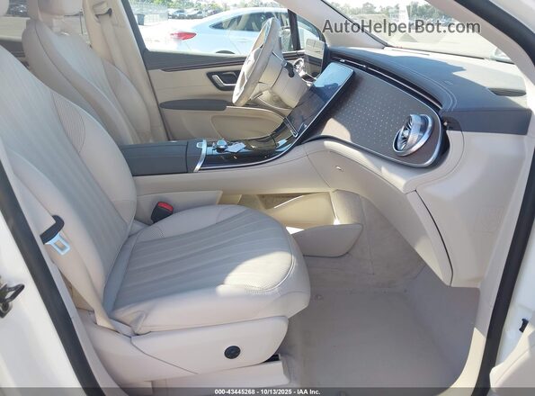 4JGDM2DB9PA026772 2023 MERCEDES-BENZ EQS 450+ SUV Белый Вид салона спереди