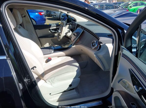 4JGDM2EBXPA013477 2023 MERCEDES-BENZ EQS 450 SUV Black წინა სალონის ხედი