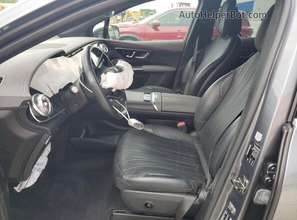 4JGDM4EB0PA015766 2023 MERCEDES-BENZ EQS Gray წინა სალონის ხედი
