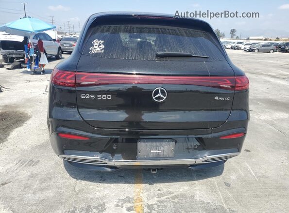 4JGDM4EB1PA016263 2023 MERCEDES-BENZ EQS Black Вид ззаду