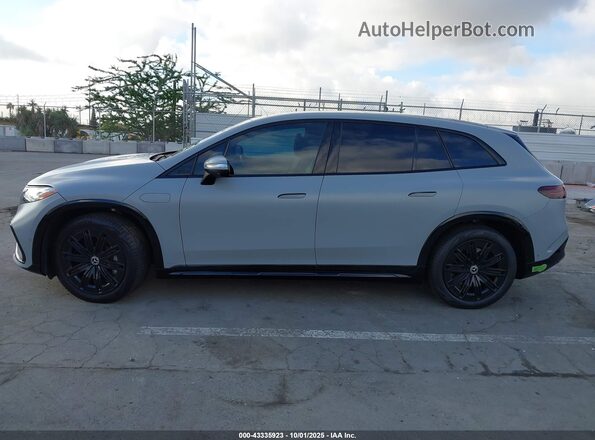 4JGDM4EB3PA018354 2023 MERCEDES-BENZ EQS 580 SUV Gray 360 interior view