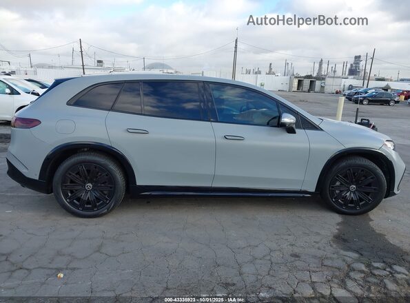 4JGDM4EB3PA018354 2023 MERCEDES-BENZ EQS 580 SUV Gray Rear interior view