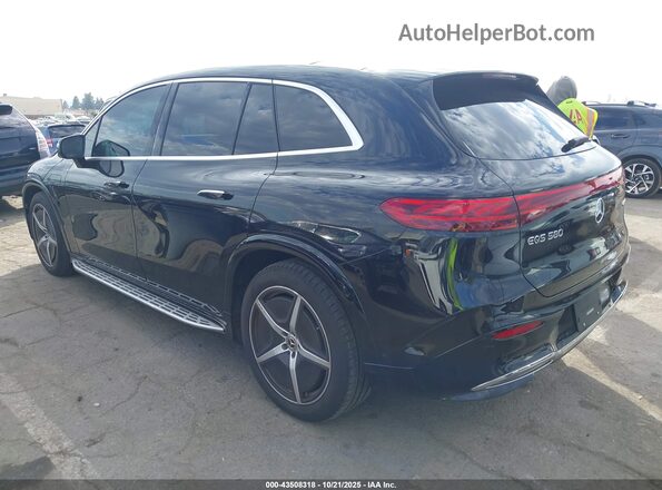 4JGDM4EB4PA027788 2023 MERCEDES-BENZ EQS 580 SUV Black Rear left
