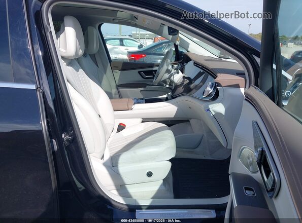 4JGDM4EBXPA001857 2023 MERCEDES-BENZ EQS 580 SUV Black Front interior view