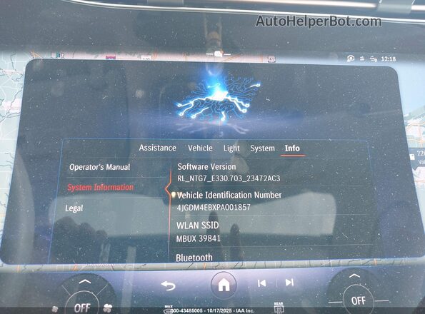 4JGDM4EBXPA001857 2023 MERCEDES-BENZ EQS 580 SUV Black 