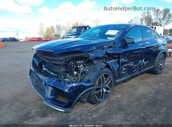 4JGED6EB0HA067741 2017 MERCEDES-BENZ AMG GLE 43 COUPE Blue Front view