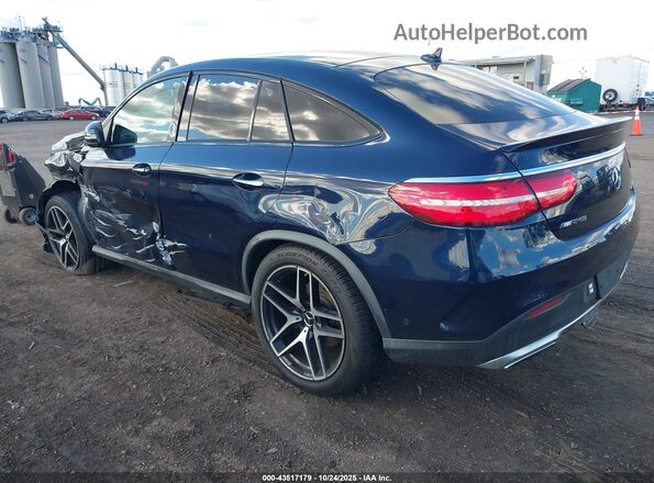 4JGED6EB0HA067741 2017 MERCEDES-BENZ AMG GLE 43 COUPE Blue Rear left