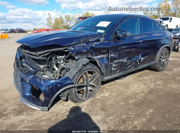 4JGED6EB0HA067741 2017 MERCEDES-BENZ AMG GLE 43 COUPE Blue Front left