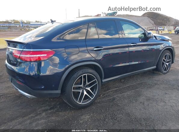 4JGED6EB0HA067741 2017 MERCEDES-BENZ AMG GLE 43 COUPE Blue Rear right