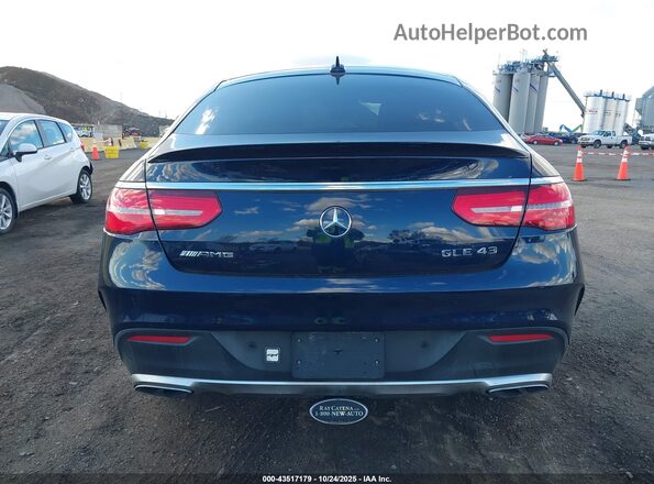 4JGED6EB0HA067741 2017 MERCEDES-BENZ AMG GLE 43 COUPE Blue 