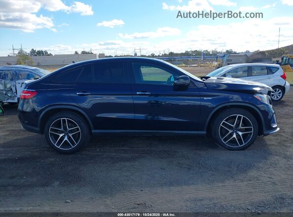 4JGED6EB0HA067741 2017 MERCEDES-BENZ AMG GLE 43 COUPE Blue Rear interior view