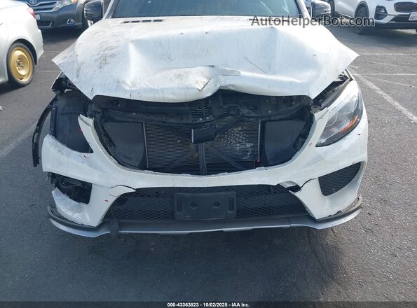 4JGED6EB0JA101067 2018 MERCEDES-BENZ AMG GLE 43 COUPE Белый Вид спереди