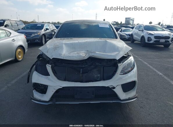 4JGED6EB0JA101067 2018 MERCEDES-BENZ AMG GLE 43 COUPE Белый Вид панели приборов