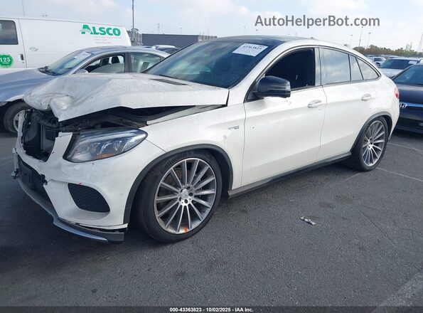 4JGED6EB0JA101067 2018 MERCEDES-BENZ AMG GLE 43 COUPE Белый Передняя левая четверть