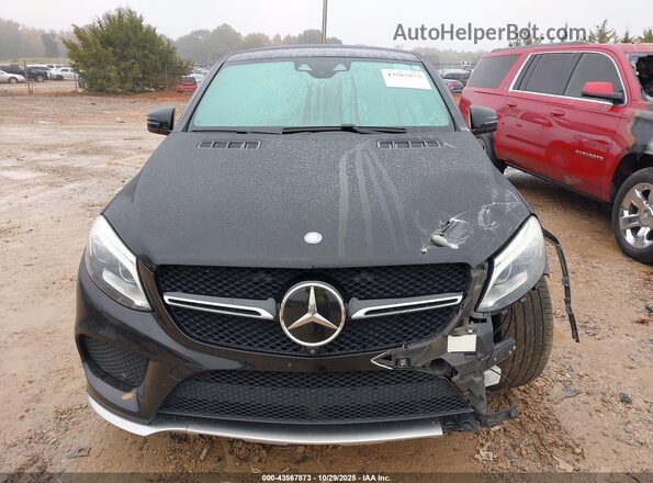 4JGED6EB1GA045097 2016 MERCEDES-BENZ GLE 450 AMG COUPE Black Вид щитка приладів