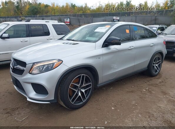 4JGED6EB4HA066138 2017 MERCEDES-BENZ AMG GLE 43 COUPE Silver წინა მარცხენა ხედი სამი მეოთხედიდან