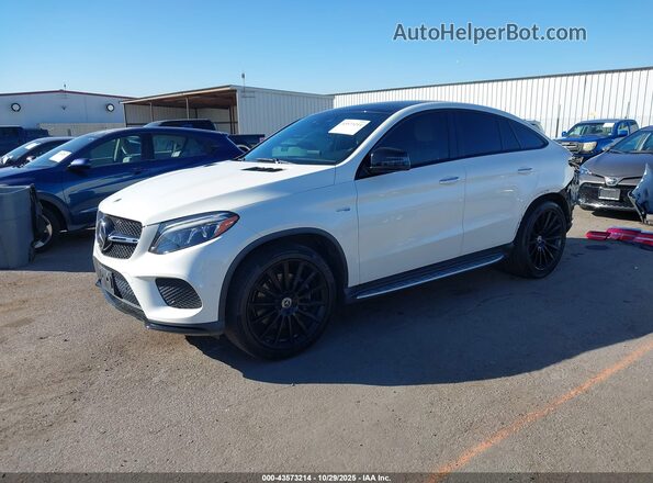 4JGED6EB4KA148121 2019 MERCEDES-BENZ AMG GLE 43 COUPE White Передня ліва чверть
