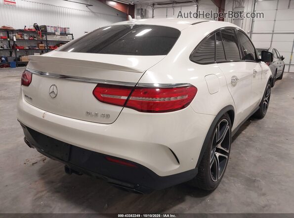 4JGED6EB5JA099865 2018 MERCEDES-BENZ AMG GLE 43 COUPE White Rear right