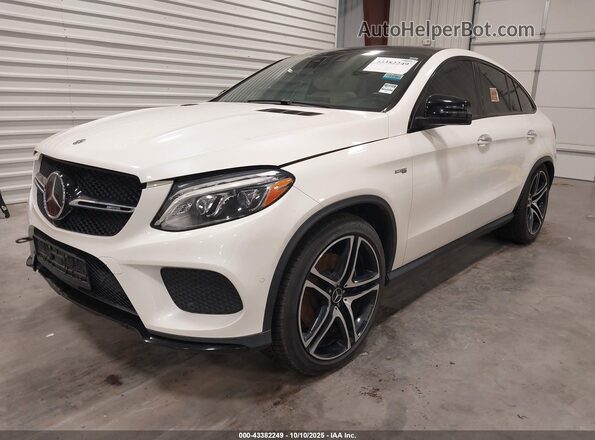 4JGED6EB5JA099865 2018 MERCEDES-BENZ AMG GLE 43 COUPE White Front left