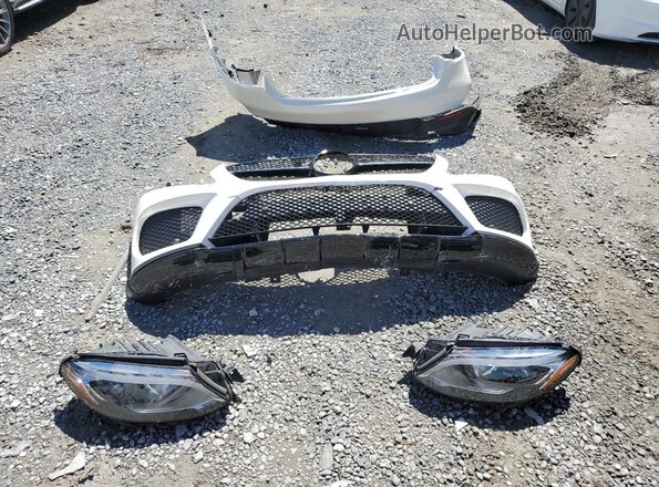 4JGED6EB5KA154428 2019 MERCEDES-BENZ GLE White Vista de la etiqueta del VIN