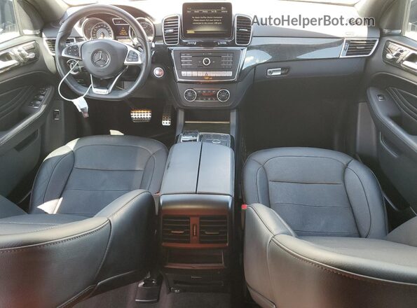 4JGED6EB5KA154428 2019 MERCEDES-BENZ GLE White Vista del salpicadero
