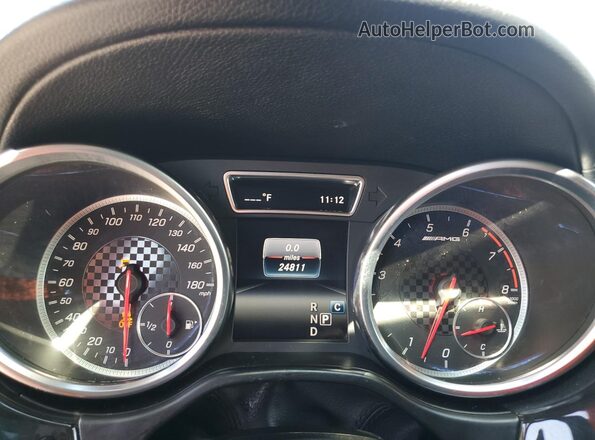 4JGED6EB5KA154428 2019 MERCEDES-BENZ GLE White Vista del cuadro de instrumentos