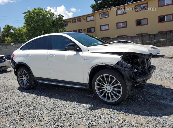 4JGED6EB5KA154428 2019 MERCEDES-BENZ GLE White Delantero derecho