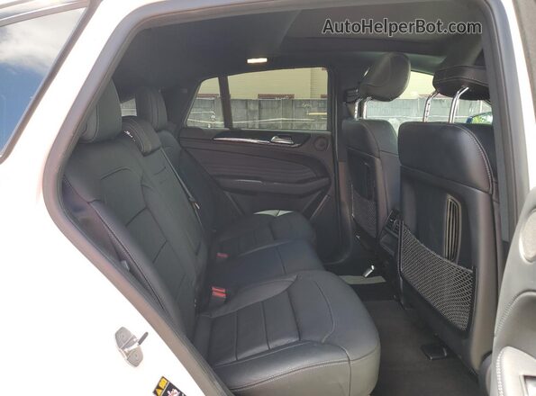4JGED6EB5KA154428 2019 MERCEDES-BENZ GLE White Vista interior trasera