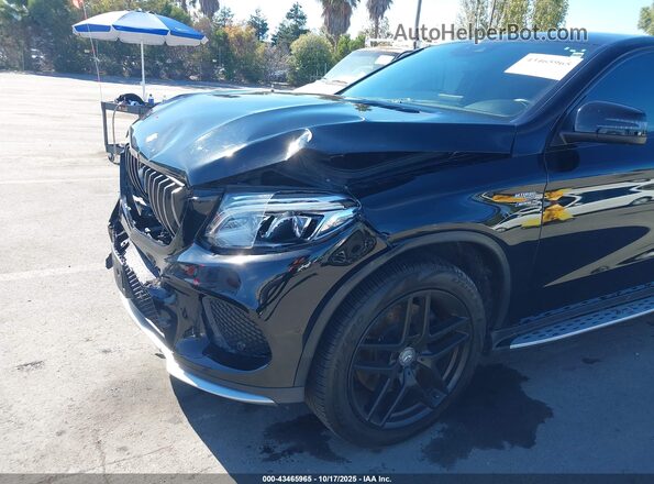 4JGED6EB6GA042969 2016 MERCEDES-BENZ GLE 450 AMG COUPE Черный Вид спереди