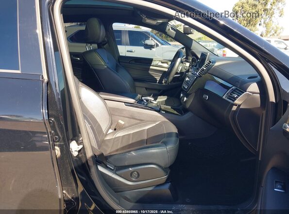 4JGED6EB6GA042969 2016 MERCEDES-BENZ GLE 450 AMG COUPE Черный Вид салона спереди