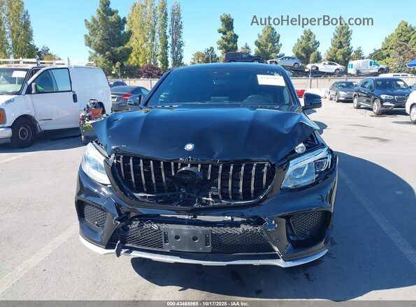 4JGED6EB6GA042969 2016 MERCEDES-BENZ GLE 450 AMG COUPE Черный Вид щитка приборов