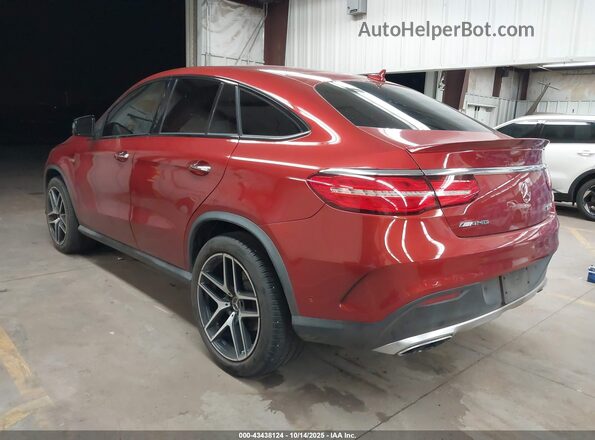 4JGED6EB6HA062012 2017 MERCEDES-BENZ AMG GLE 43 COUPE Red Հետևի ձախ