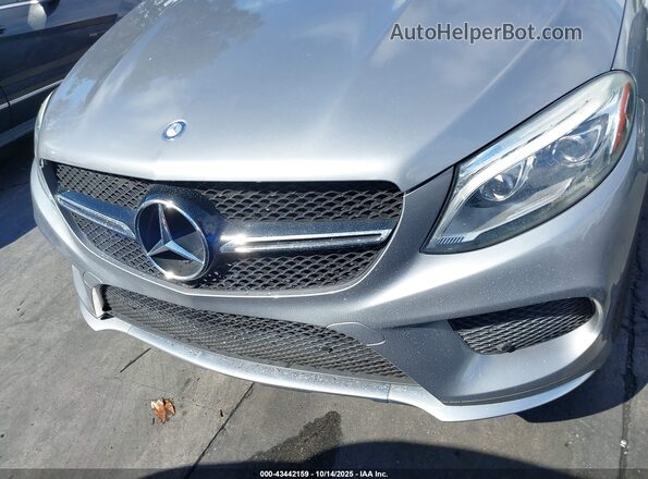 4JGED6EB8GA025400 2016 MERCEDES-BENZ GLE 450 AMG COUPE Silver Вид задньої частини салону