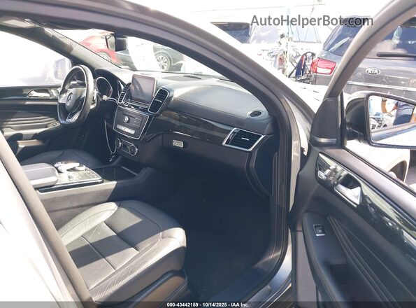 4JGED6EB8GA025400 2016 MERCEDES-BENZ GLE 450 AMG COUPE Silver Вид салону спереду