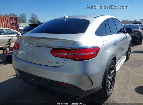 4JGED6EB9KA155386 2019 MERCEDES-BENZ AMG GLE 43 COUPE Silver Задня права чверть