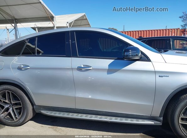 4JGED6EB9KA155386 2019 MERCEDES-BENZ AMG GLE 43 COUPE Silver Вид задньої частини салону